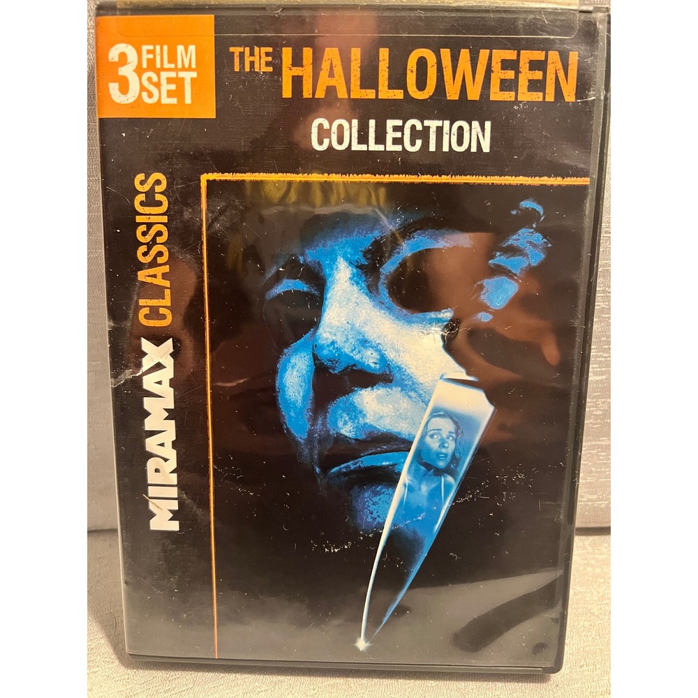 Halloween Collection 3-Film Set DVD H20 Resurrection Curse of Michael Myers